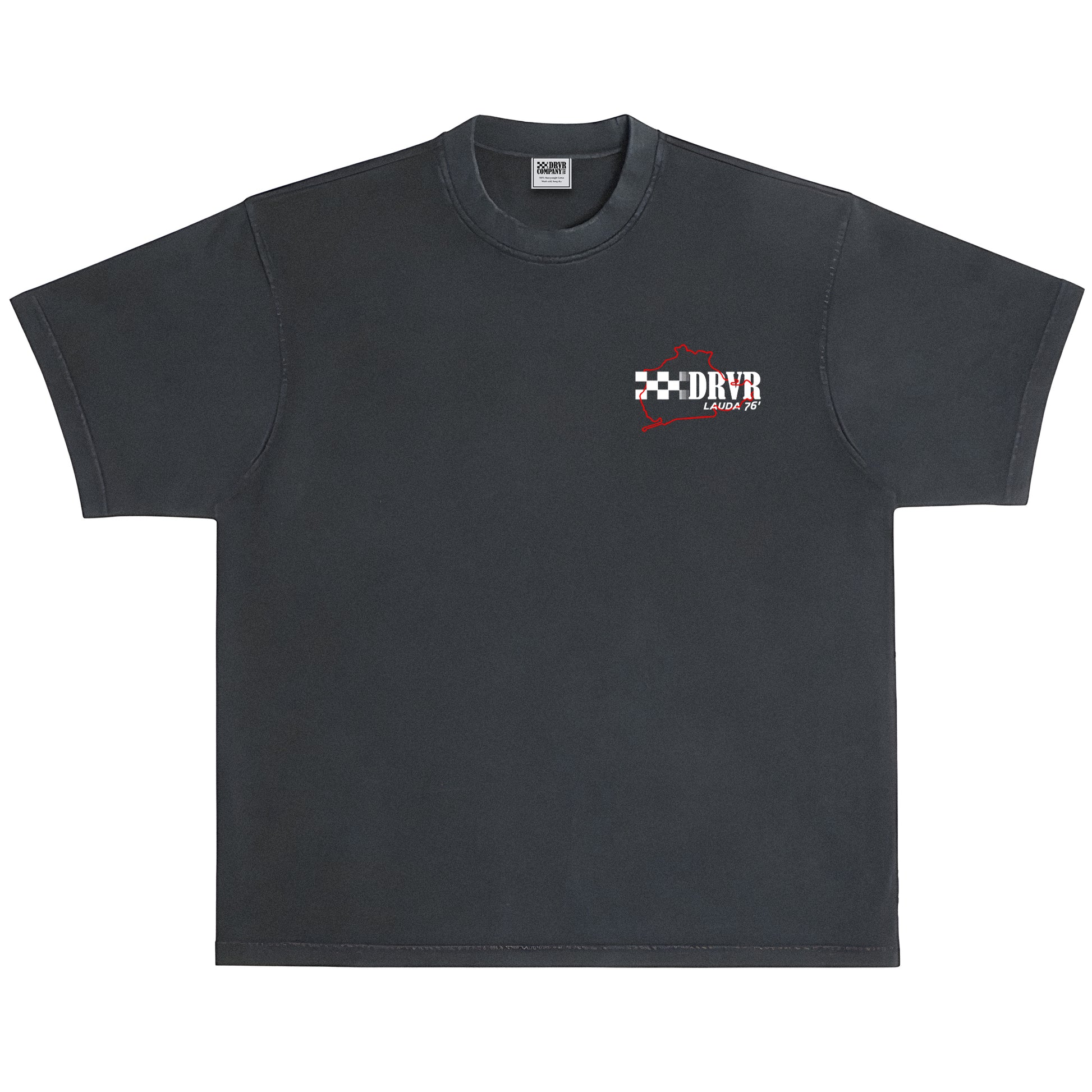 Black heavyweight crew neck vintage shirt  Niki Lauda