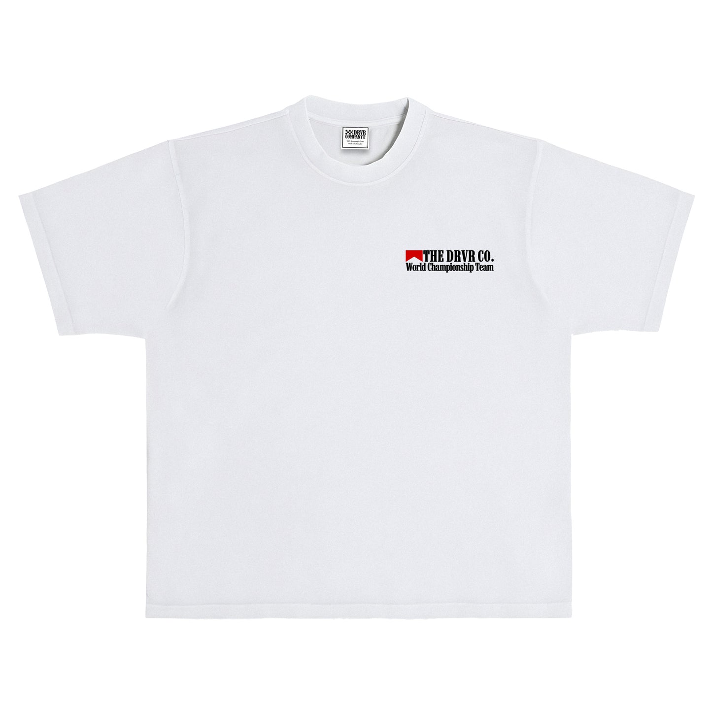 Heavyweight White Marlboro World Championship T- shirt
