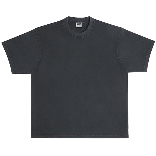 Black heavyweight crew neck vintage shirt