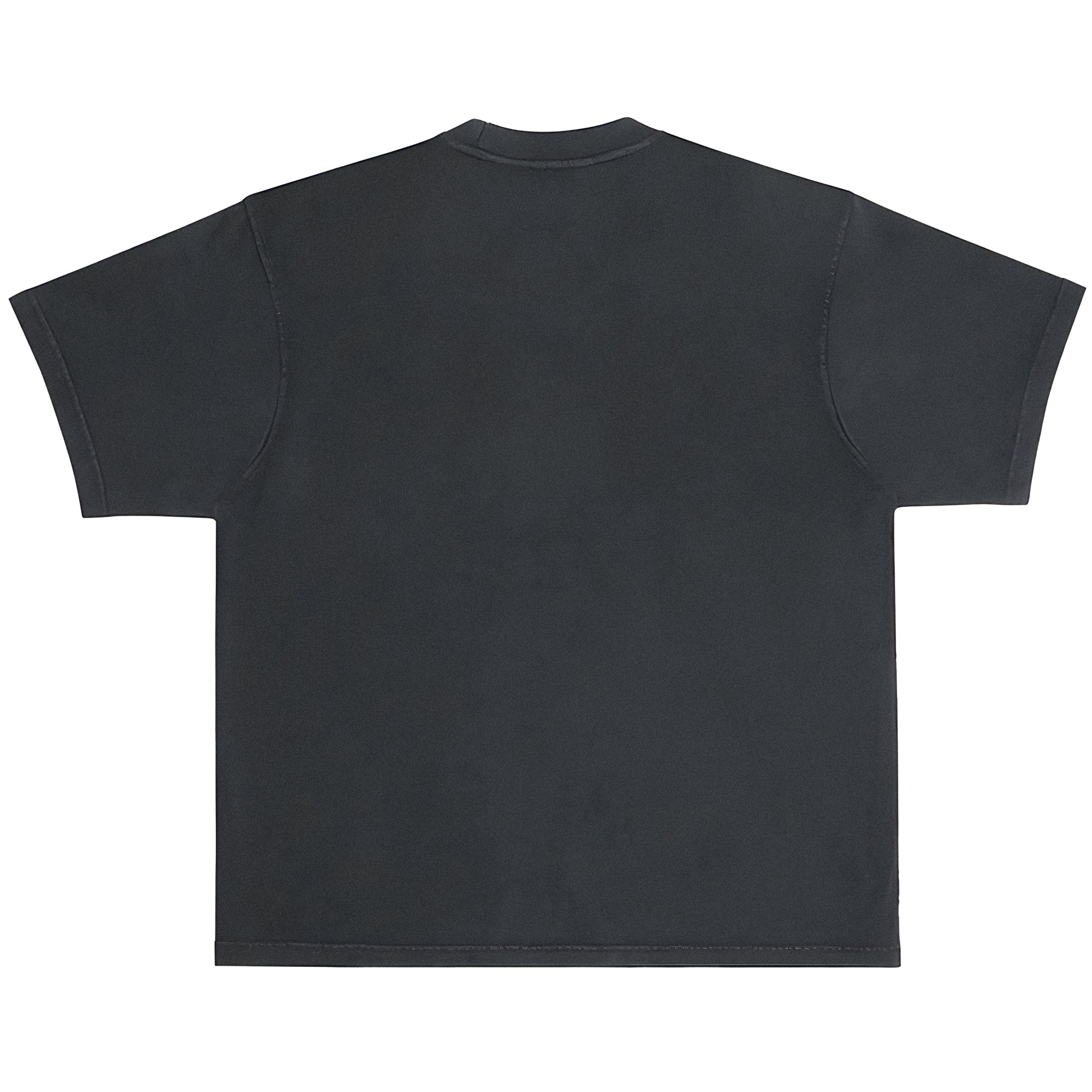 Black heavyweight crew neck vintage shirt