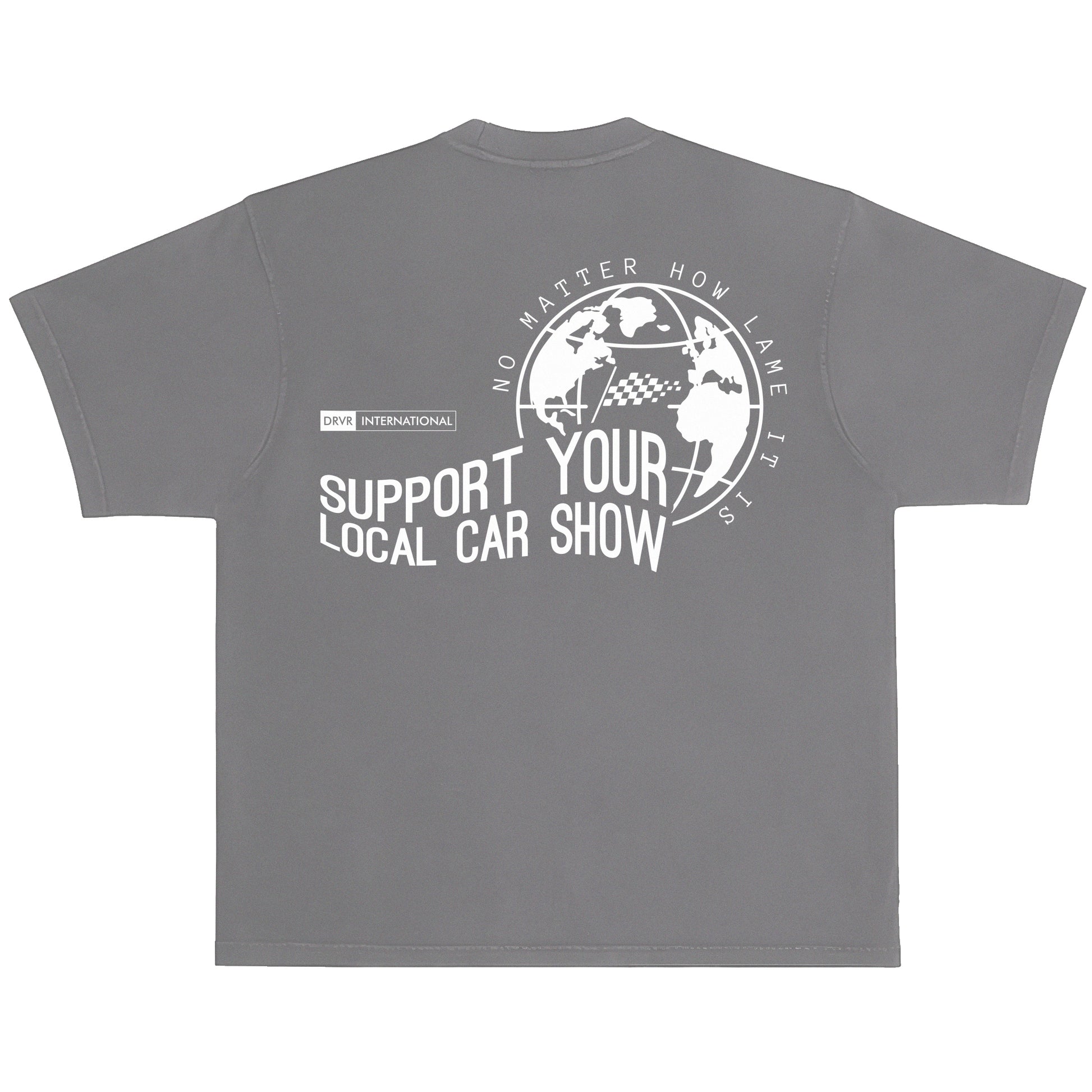 Grey heavyweight crew neck vintage shirt